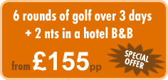 6 rounds of golf over 3 days